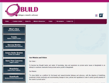 Tablet Screenshot of buildbd.org